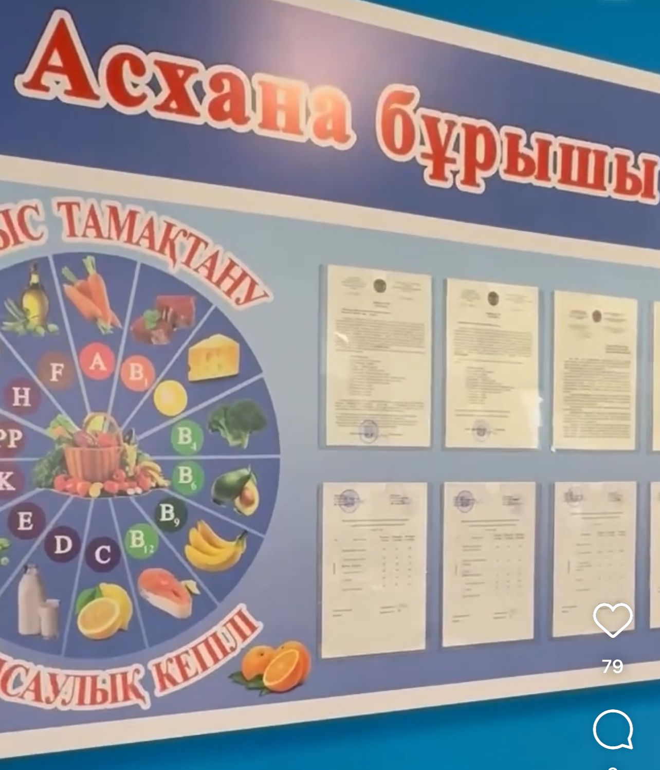 "Салауатты тамақтану мектебі"